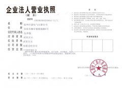 The business license